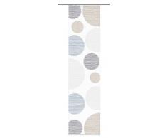 Home Fashion 87533-760 Borden Panneau Japonais Polyester Stone 245 x 60 cm