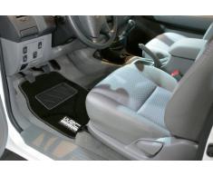 WRC 007434 4 Tapis Moquette Noirs