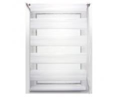 Store enrouleur jour/nuit (45 x H180 cm) Blanc