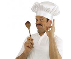 Toque chef cuisinier toque cuisinier bonnet de carnaval chef cuisinier chapeau de cuisinier bistrot accessoire déguisement gourmet carnaval