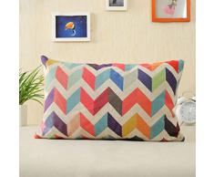 Malloom® Coussin GéoméTrique Couvre Coussins Oreillers DéCoratifs Décor à La Maison