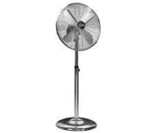 Farelek Arizona Ventilateur sur pied 40 cm Chrome