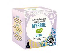 Cônes d'encens indien myrrhe