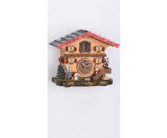 Pendule à coucou à quartz Maison suisse avec musique, piles incluses TU 487 QM