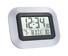 Technoline WS 8005 Horloge radio-pilotée Argent/noir