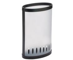 Alba PMKIT Porte Parapluies Polypropylène Blanc Translucide / Noir