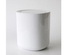 A di Alessi - Birillo - Poubelle pour la salle de bain - Blanc