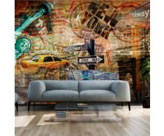 murando – Papier peint intissé 400x309 cm - Papier peint - Trompe l oeil - Tableaux muraux - déco – XXL New York 10040904-56