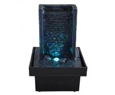 Zen Light SCFRPR1 Fontaine dintérieur, Charbon et Noir, 13 x 13 x 19 cm