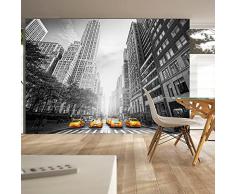 Papier peint intissé - Top vente - Papier peint - Tableaux - muraux - déco - XXL - 350x245 cm - New York 10110904-70 - 3 couleurs ? choisir