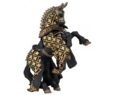 Papo - 39918 - Figurine - Cheval du Maître des Armes Cimier Taureau
