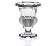 Vase en verre,collection "REGENCE", 15cm, satin partielle (GERMAN CRYSTAL powered by CRISTALICA)