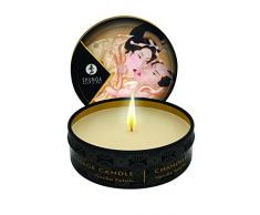 SHUNGA Bougie de Massage Lueur et Caresse Vanille 30 ml