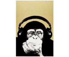 1art1 Steez Poster - Lounge, Singe (91 x 61 cm)
