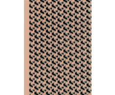 Carnet ligné motif Trompe-l'oeil, Papier peint 18e