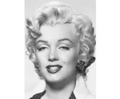 Poster 412 mural géant 183 x 254 cm Marilyn Monroe en 4 parties grandes dimensions