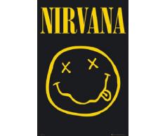 1art1 Nirvana Poster - Smiley (91 x 61 cm)