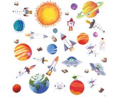 RoomMates Stickers muraux repositionnables Enfant Espace