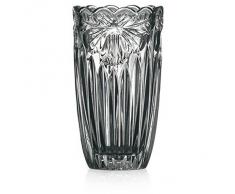 CRISTALICA Vase, vase en cristal, collection GIANNA, 15 cm, faits main, transparent (GERMAN CRYSTAL powered by