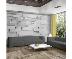 murando Papier peint intissé 400x280 cm Décoration Murale XXL Poster Tableaux Muraux Tapisserie Photo Trompe l'oeil 3D Gris f-A-0254-a-a