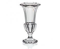 Vase avec support, vase en verre, "OPERA", 20.5 cm, transparent (GERMAN CRYSTAL powered by CRISTALICA)