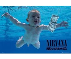 1art1 Nirvana Poster - Nevermind, Bébé (91 x 61 cm)