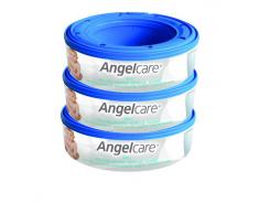 Angelcare - Recharges Originales pour Poubelle à Couches Angelcare Classic et Mini - Lot de 3