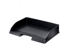 Leitz Plus - Corbeille à courrier à l'italienne 70mm - Noir