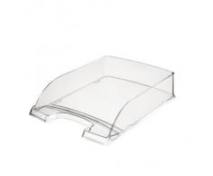 Leitz Plus - Corbeille à courrier 70mm - Transparent lisse