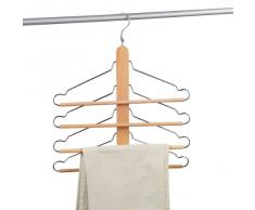 Zeller 17122 Cintre Multiple en Hetre / mètal 40 x 41 cm