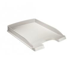 Leitz Plus - Corbeille à courrier slim 35mm - Gris