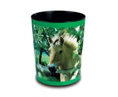 LÄUFER Corbeille à papier "cheval dans une clôture