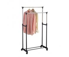 PORTANT A VETEMENTS 2 BARRES - 105343