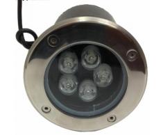 Faretto LED 5W carrabile 150 da incasso da esterno segnapassi faretti led