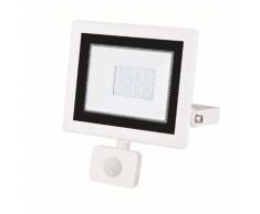 Faretto LED 20W ultra slim con sensore di movimento esterno e interno