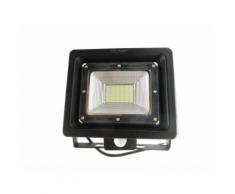 Faretto LED 20W ultra slim 48 led con sensore di movimento esterno e interno