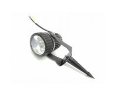 Faretto led picchetto 12w da esterno Cob con staffa incluso