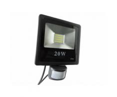 Faretto LED 20W ultra slim incluso led con sensore di movimento esterno e interno