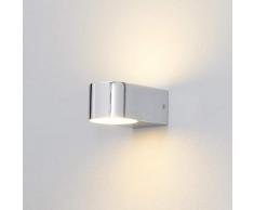 Applique per bagno a LED Marielle cromo
