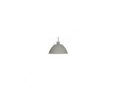 Fontana Arte Lampada a sospensione di design Cloche, grigia