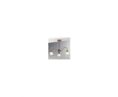 Orion Plafoniera TILDA 3 luci, ottone antico