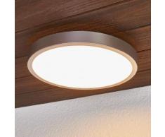 Liyan - plafoniera LED da bagno, colore argento