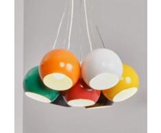 Lampada sferica a sospensione LED Pepa, 7 lampade