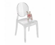 Sedia Baby per bambini in policarbonato trasparente