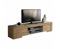 Mobile porta TV Milano con 2 ante in rovere miele