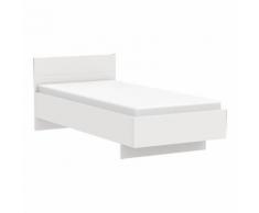 Letto singolo Galileo in bianco