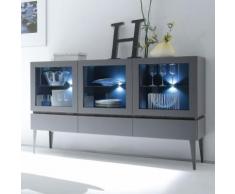 Vetrina Rex X in grigio opaco