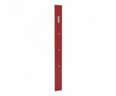 Pannello appendiabiti Brizo II in rosso lucido