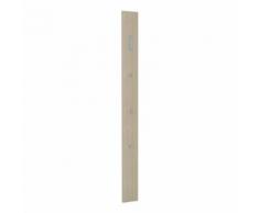 Pannello appendiabiti Brizo II in essenza rovere sbiancato