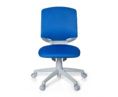 hjh OFFICE KID Move Grey - Sedia girevole per bambini